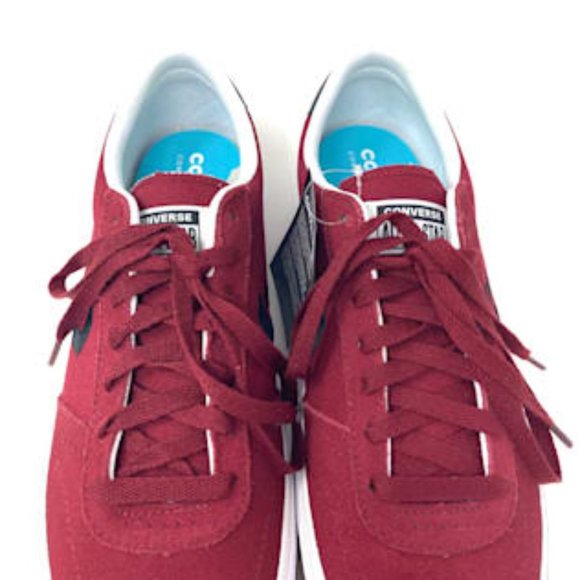 đź’–MEGA SALEđź’–Converse Boulevard Men OX Back Alley Brick White Red Nubuck 17072 - Picture 5 of 13